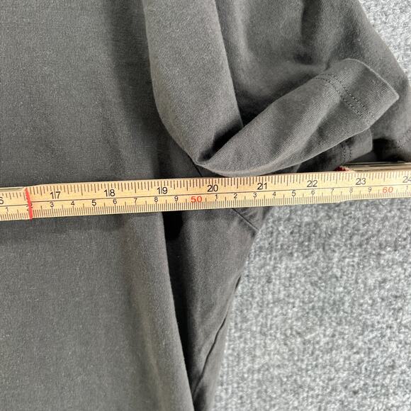 Buffalo David Bitton Shirt Mens XXL 2XL Black Crewneck Graphic Tee Tshirt Logo - Picture 7 of 9